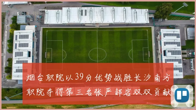 烟台职院以39分优势战胜长沙南方职院夺得第三名张严郝岩双双贡献27分